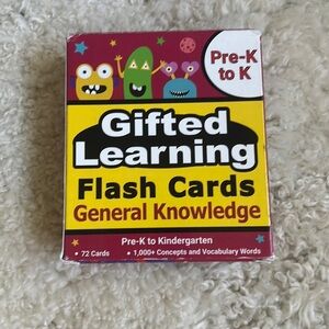 Gifted Learning Flash Cards